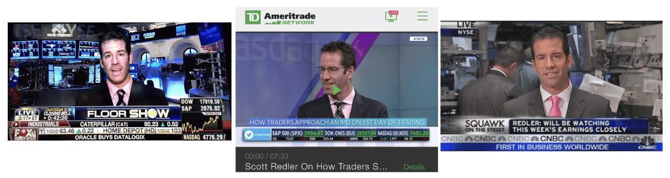 Scott Redler on financial TV
