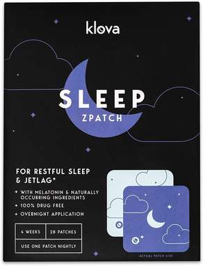 Featured on 'The Doctors', the Klova Sleep Patch delivers melatonin and natural ingredients transdermally throughout the night, promoting restful & restorative sleep. Simply peel, stick and sleep your way to better mornings. 28 Sleep Patches for just $28 + Free Shipping.