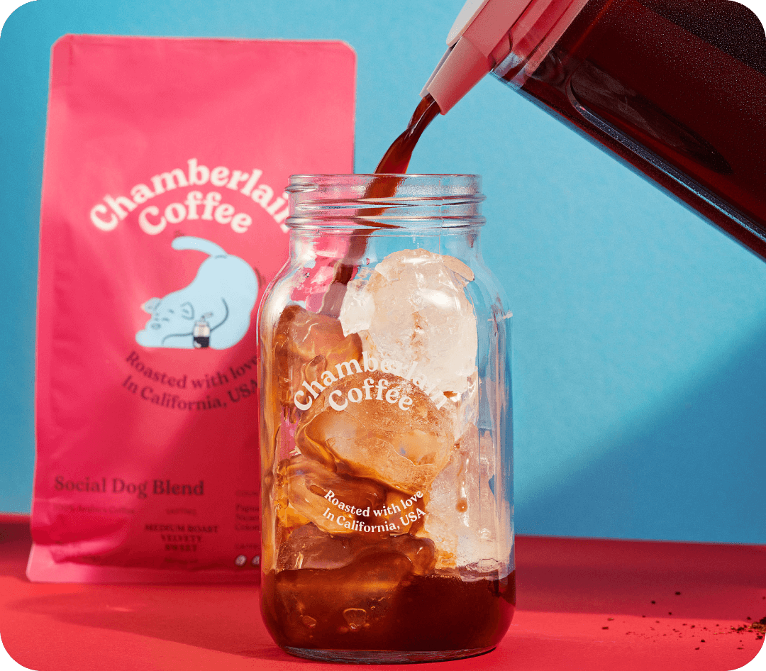 Chamberlain Coffee XL Cold Brew Mason Jar