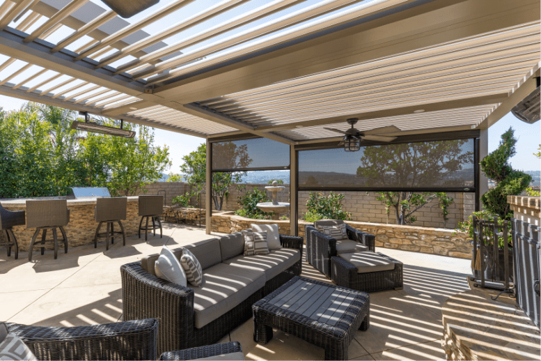 Luxury Motorized Pergolas Struxure