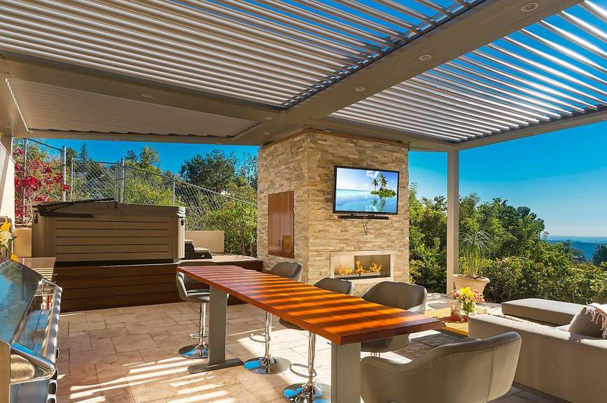 Luxury Motorized Pergolas Struxure