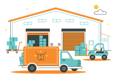 Inbound operations illustration