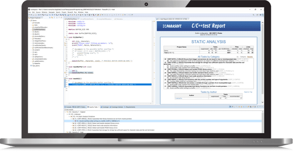 Parasoft C/C++Test Product Demo