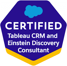Certificación - Tableau CRM and Einstein Discovery Consultant