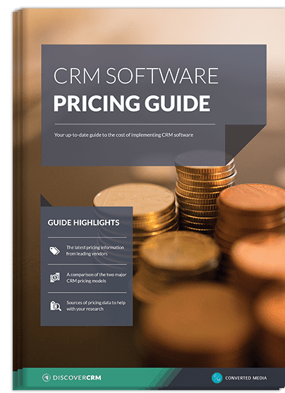 CRM software pricing guide - exclusive guide from Discover CRM