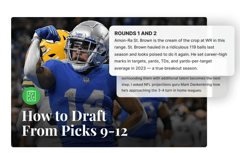 Fantasy point projections