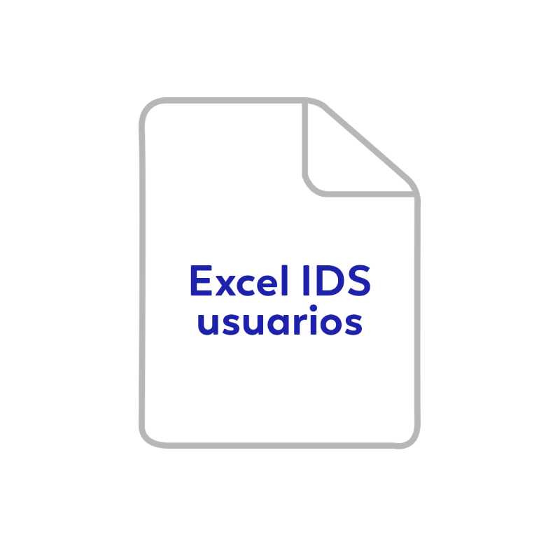 excel ids usuarios sorteo