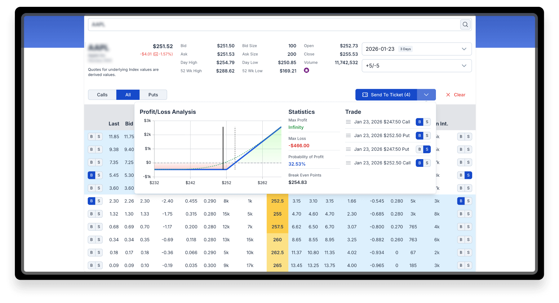 Tradier Web | Execution-First Options Trading Platform