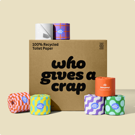 Who gives a crap toilet paper feels good on your bum and your budget