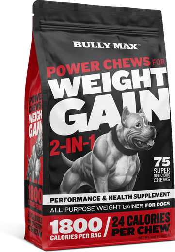 Bully Max Power Chews for Weight Gain bag
