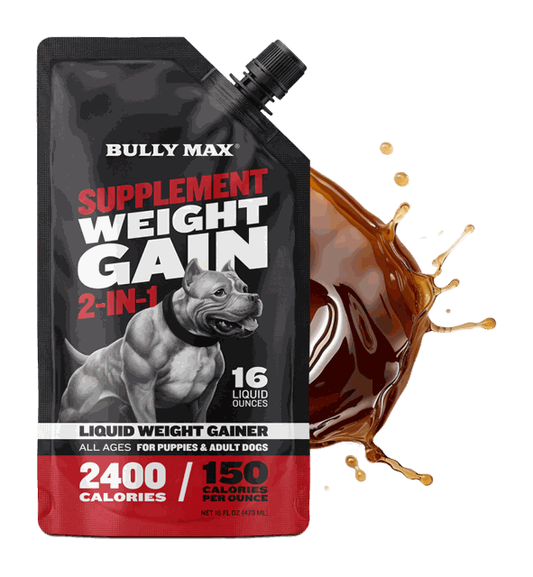 Bully Max Liquid Weight Gainer 2-in-1, 16 oz pouch, 2,400 calories