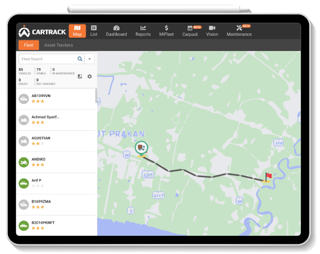 GPS Tracker System Cartrack