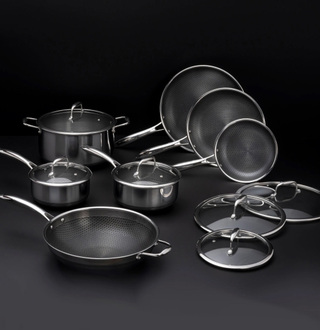Hexclad: Take 30% off sitewide on stainless steel pots and pans