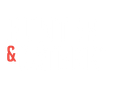 Logo with the text 'Hunter & Gather' in bold, stylized font.