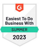 Easiest to do business with Summer 2023