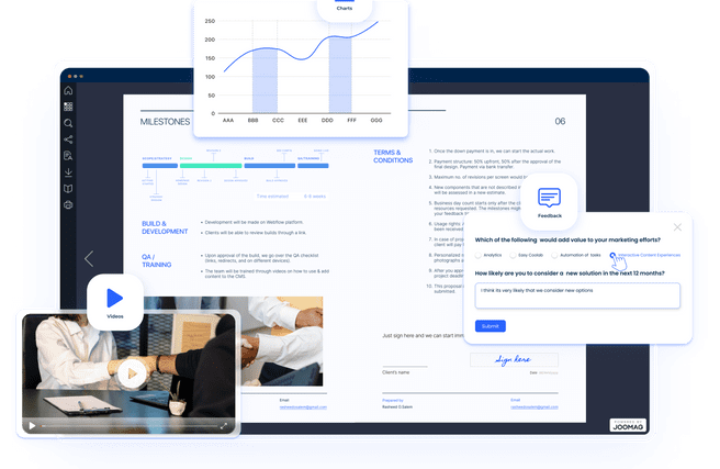 Interactive Sales Proposals create
