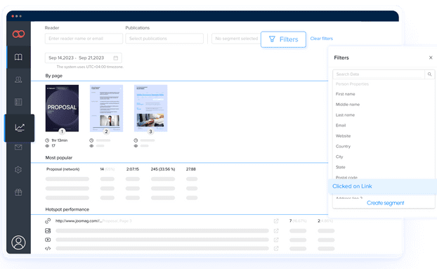  sales proposals analyitics