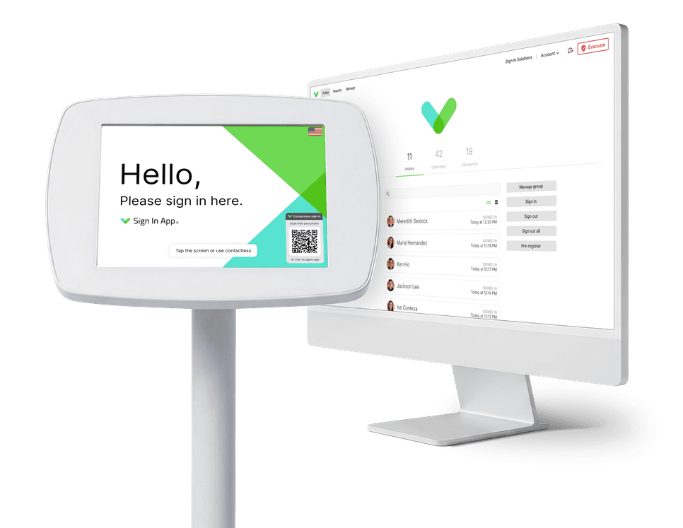 The Receptionist Integrated Lobby Management Software