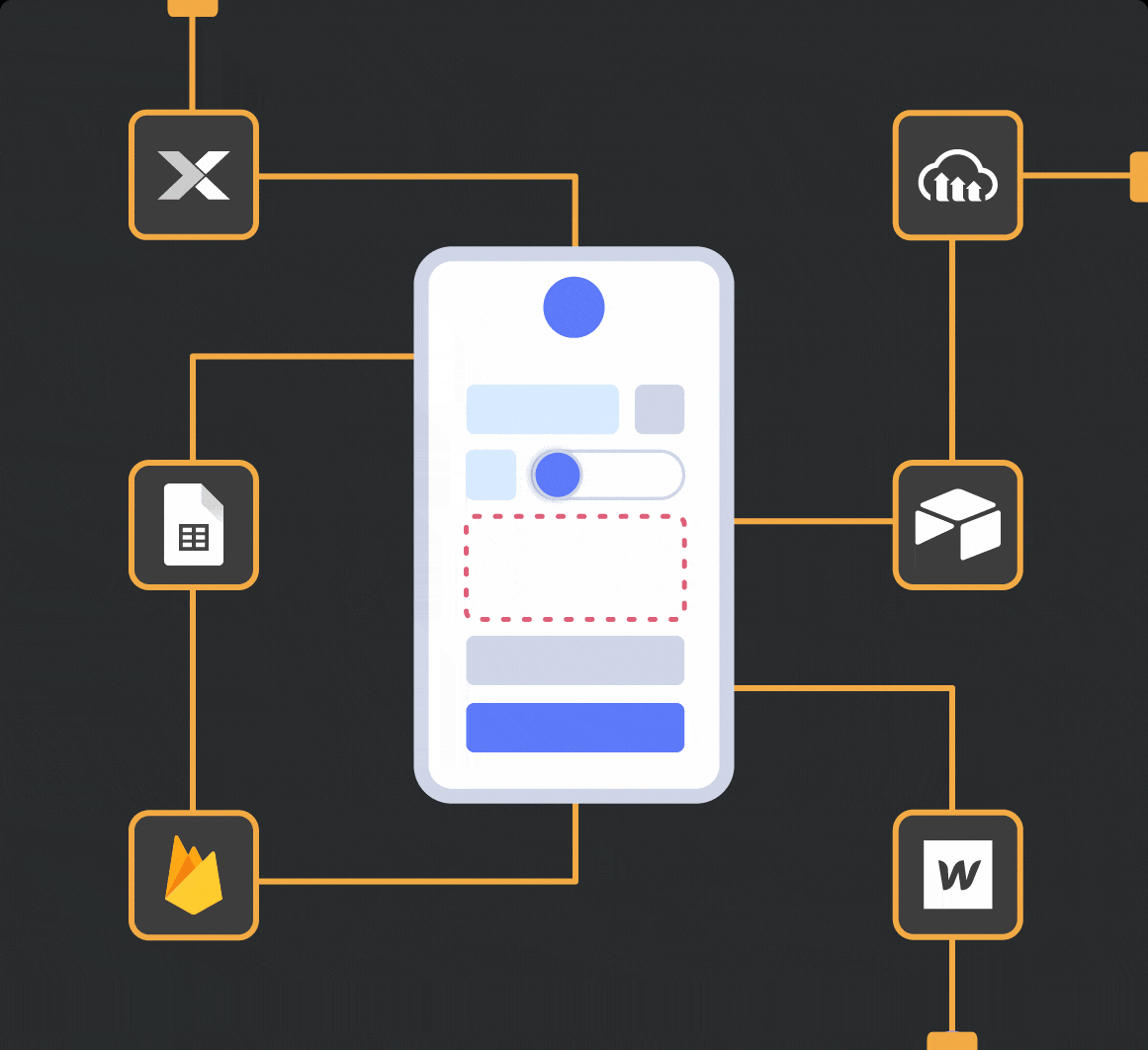 App creation made easy via drag and drop app builder thunkable