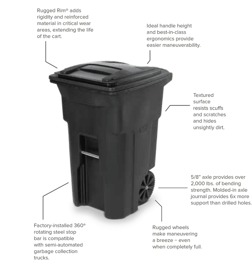 Toter EVR Green Cart | The first 100% recycled cart body