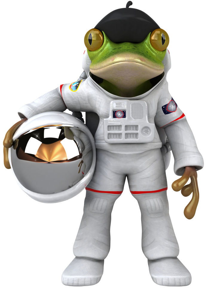 Frog Astronaut
