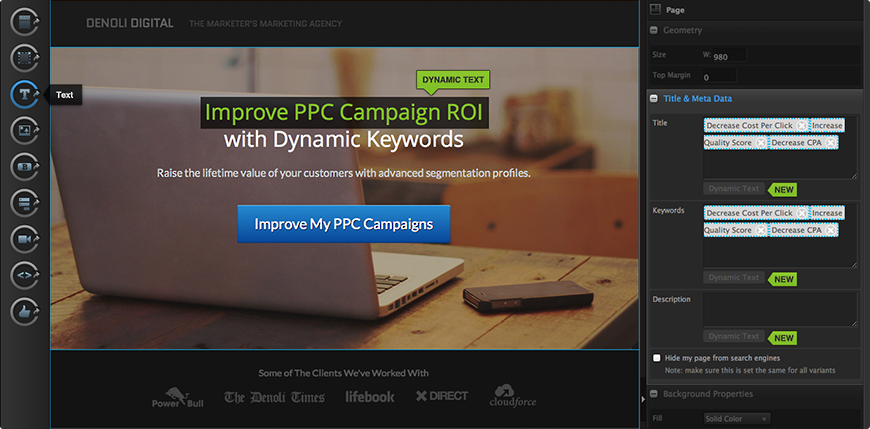 How To Improve Your Quality Score - Landing Page