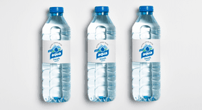 tus propias Etiquetas de botellas agua