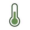 Animated depiction of a thermometer.
