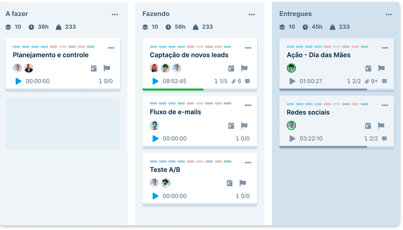 Explore as funcionalidades do Runrun.it