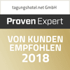 ProvenExpert Auszeichnung – Tagungshotel.net bewertet von Kunden