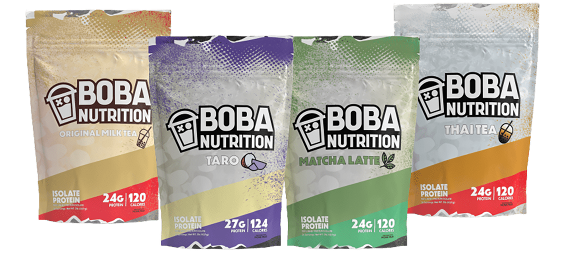 Boba Nutrition Tea Protein Powder