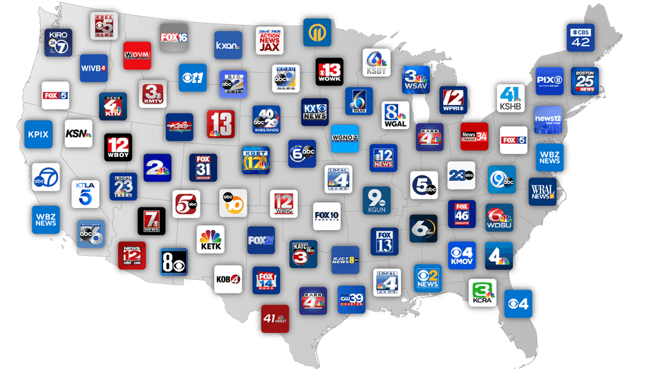 Nbc Local Map national local