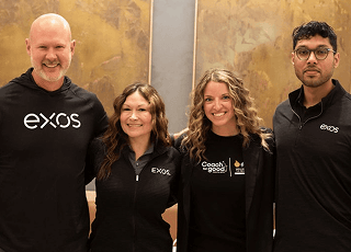 The ongoing Exos site team