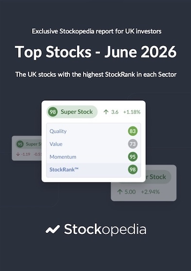 The Top-Ranked UK Stock in Ten Sectors | Free Report from Stockopedia