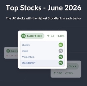 The Top-Ranked UK Stock in Ten Sectors | Free Report from Stockopedia