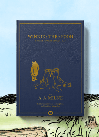 A toilet paper company republishes 'Winnie-the-Pooh' — minus the trees : NPR