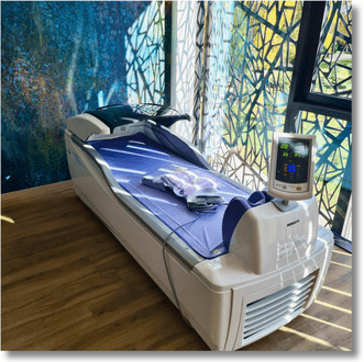 4 Düsen Massage, Einfache Steuerung und konzipiert für den Dauerbetrieb. Das ist Aquatizer QZ240