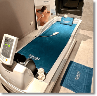 Bester Hydrojet für Wellness & Spa, mit Fußmassage, Körpermess Sensor und warmen Wasser