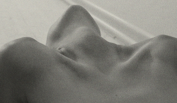 Soft B&W skin study, the mood of a Scene