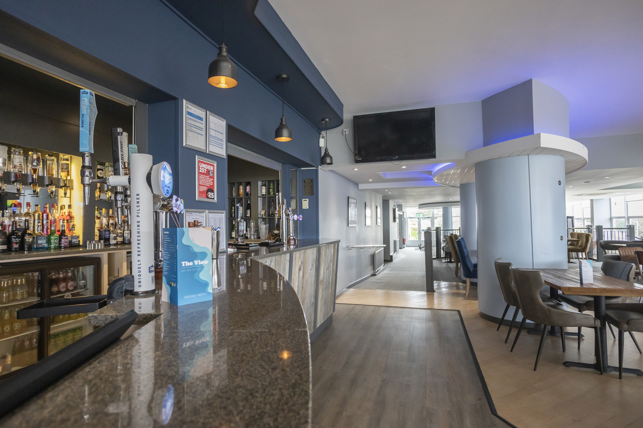 Our Lookour Bar and Eatery located at Swanage Bay.