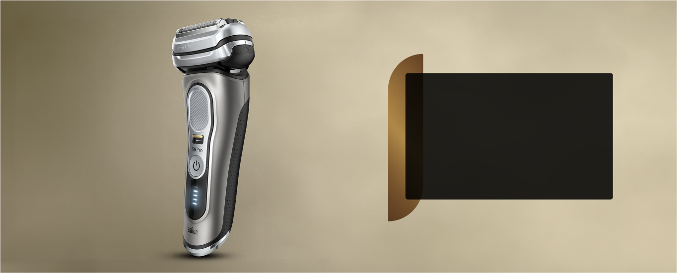 Maquina de afeitar electrica braun.