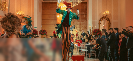 Casamentos, debutantes, e eventos corporativos no Buffet Tulipas.
