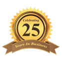 25 Years Badge