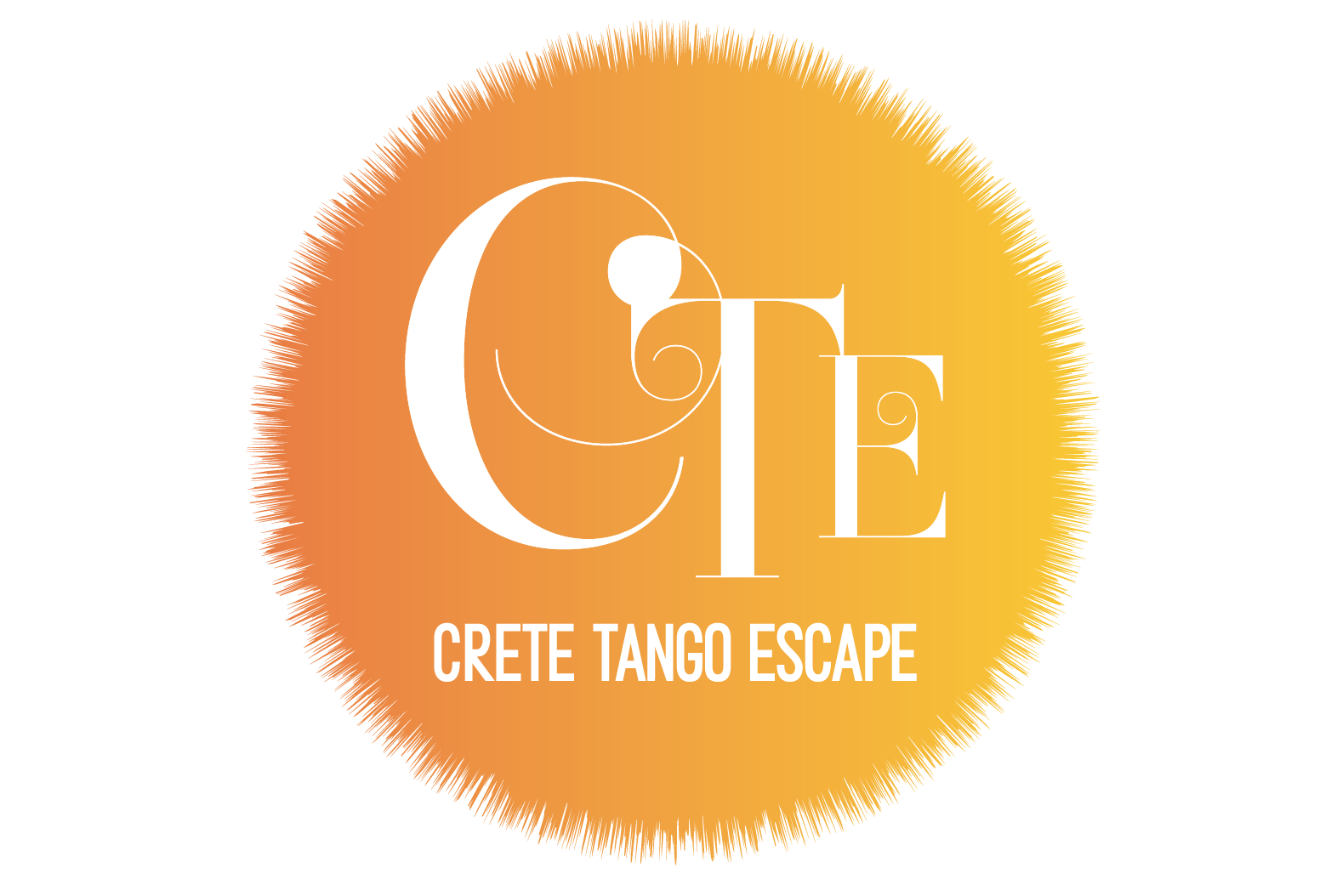 Crete Tango Escape sunset logo: 24 September to 8 October 2022