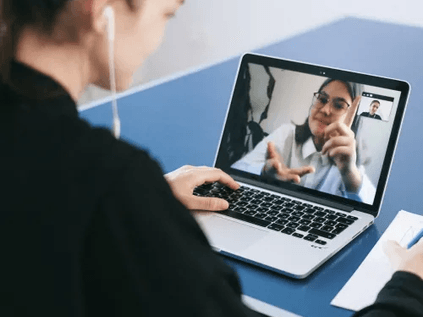 Financial coaching session