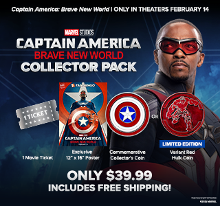 Suit up and get the Captain America Collector Pack!