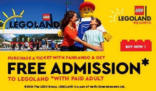 KIDS GO FREE* TO LEGOLAND WITH PAID ADULT