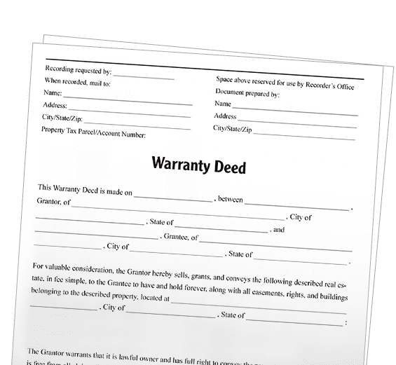 Warranty Deed | FormPrintr