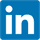 Clickable LinkedIn logo