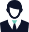 Icon of a suited person